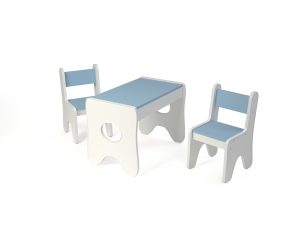 Otroška mizica s predalom in lučko