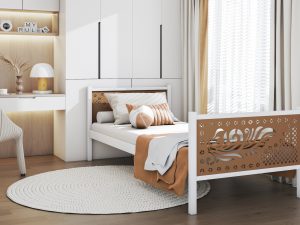 Kovinska postelja Luna