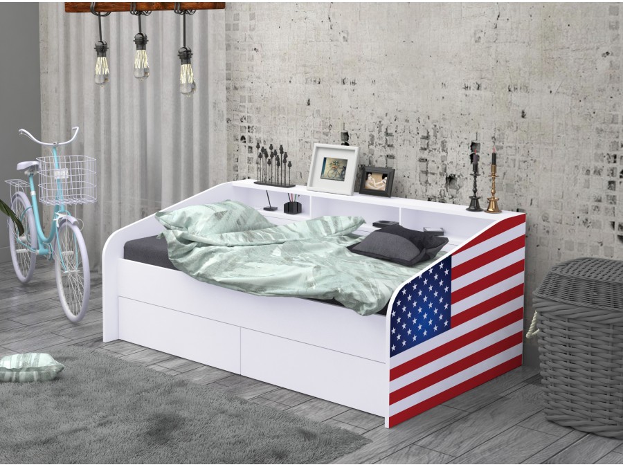 Mladinska postelja Vintage - V01 - slika 2