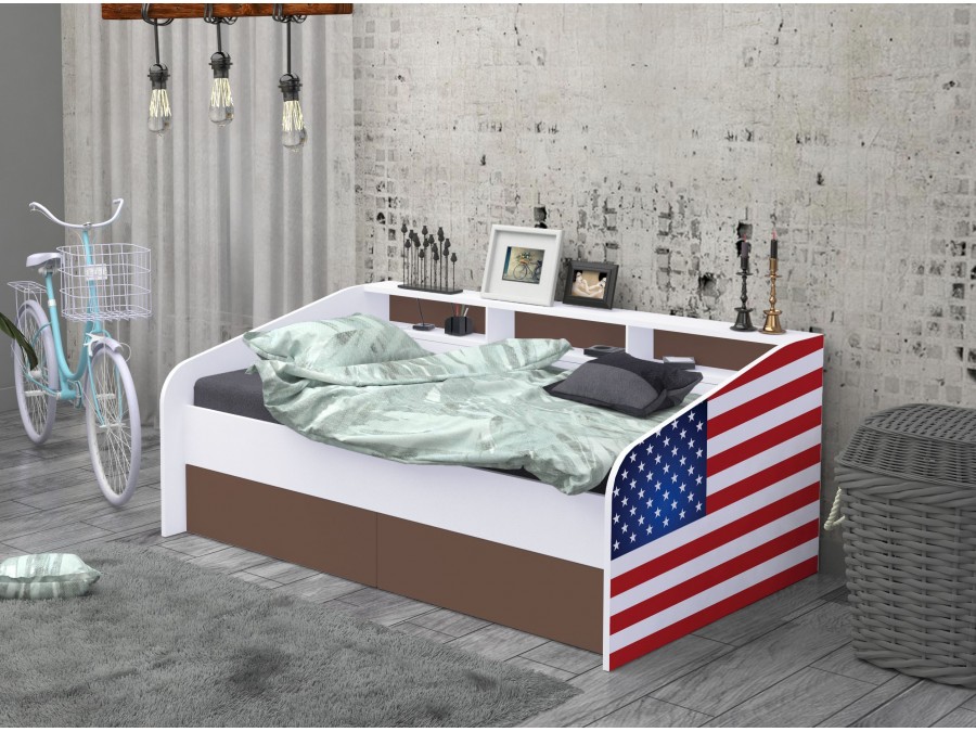 Mladinska postelja Vintage - V01 - slika 3