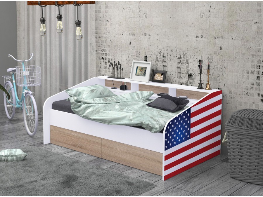 Mladinska postelja Vintage - V01 - slika 5