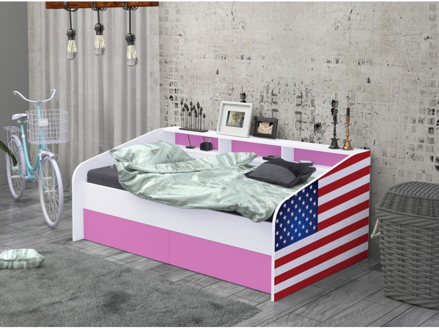 Mladinska postelja Vintage - V01 - slika 9