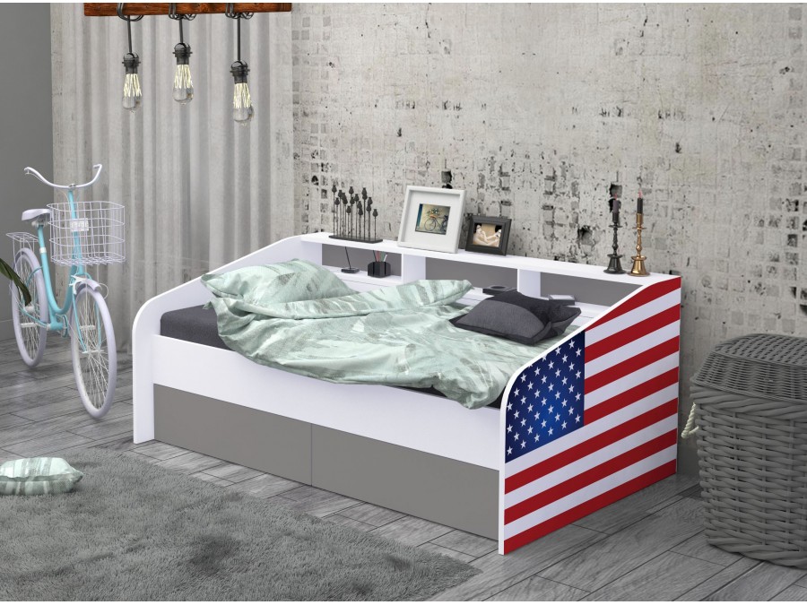 Mladinska postelja Vintage - V01