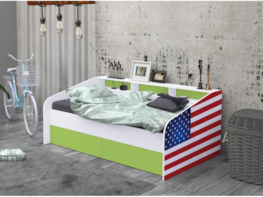 Mladinska postelja Vintage - V01 - slika 11