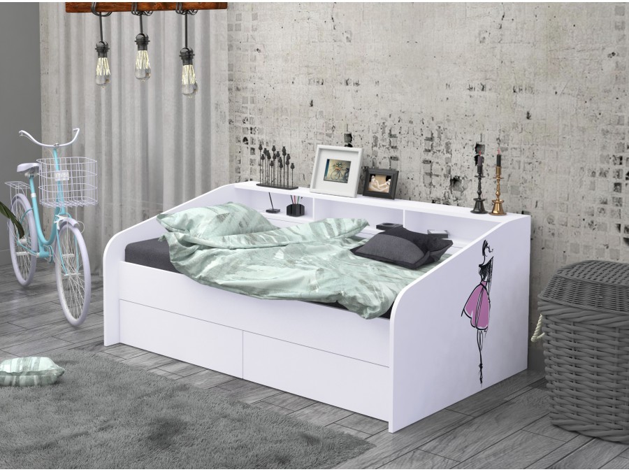 Mladinska postelja Vintage - V02 - slika 11