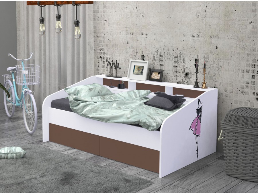 Mladinska postelja Vintage - V02 - slika 10