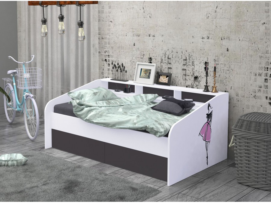 Mladinska postelja Vintage - V02 - slika 9