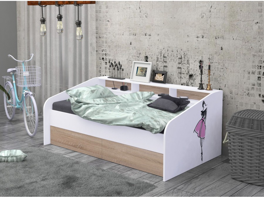 Mladinska postelja Vintage - V02 - slika 8