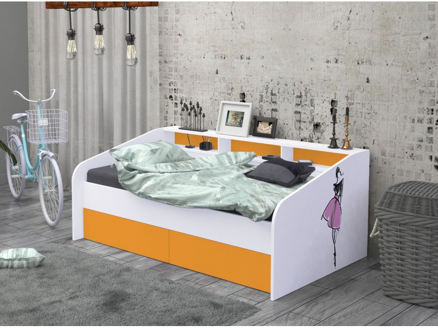 Mladinska postelja Vintage - V02 - slika 6