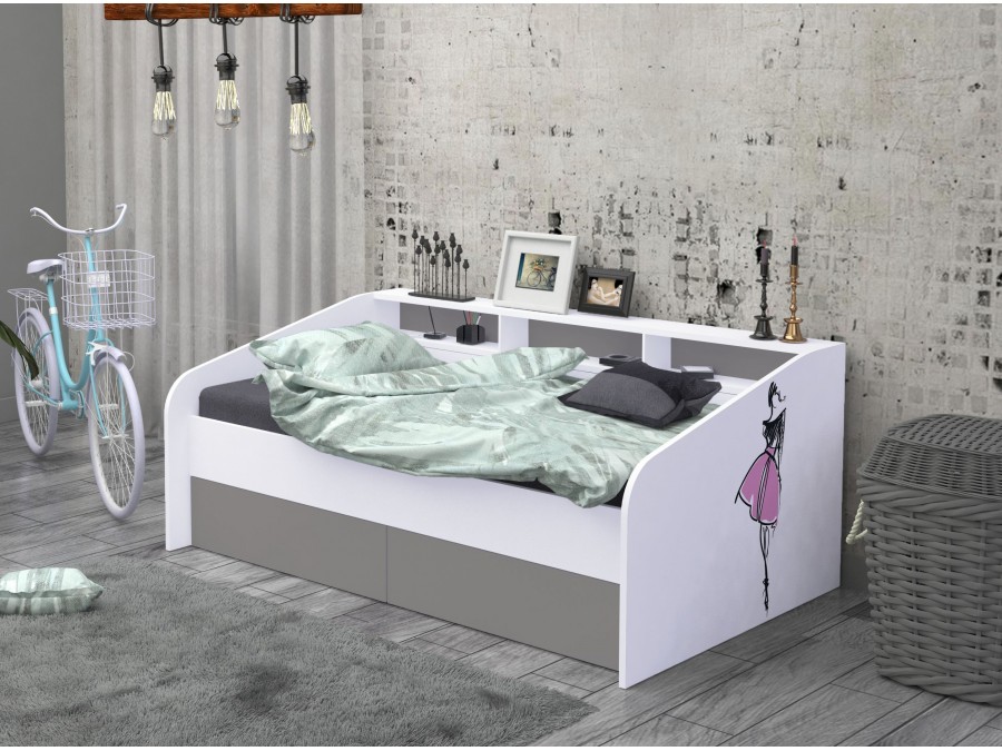 Mladinska postelja Vintage - V02 - slika 4