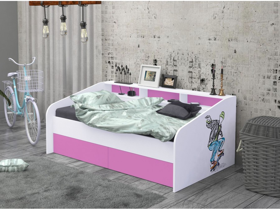 Mladinska postelja Vintage - V03 - slika 8