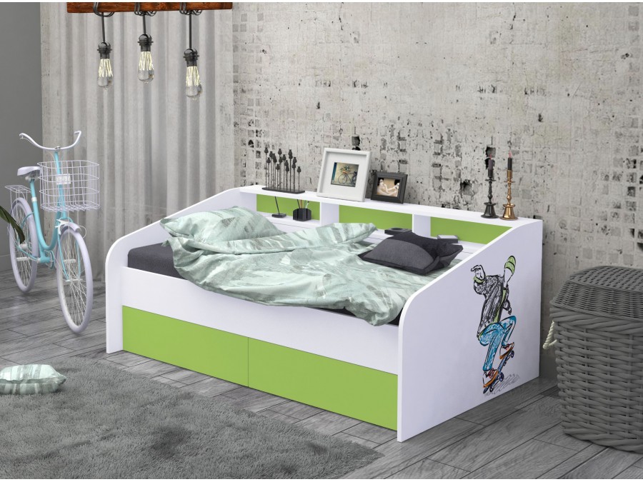 Mladinska postelja Vintage - V03 - slika 6