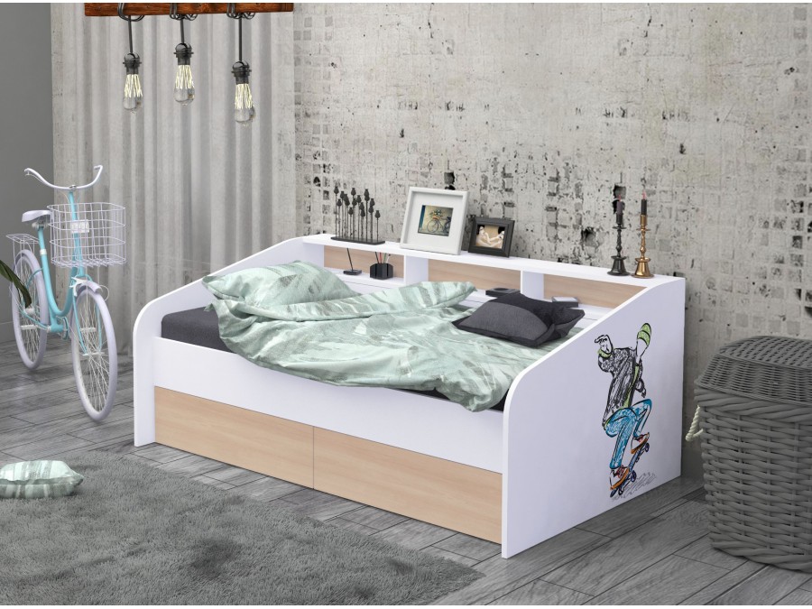 Mladinska postelja Vintage - V03 - slika 5