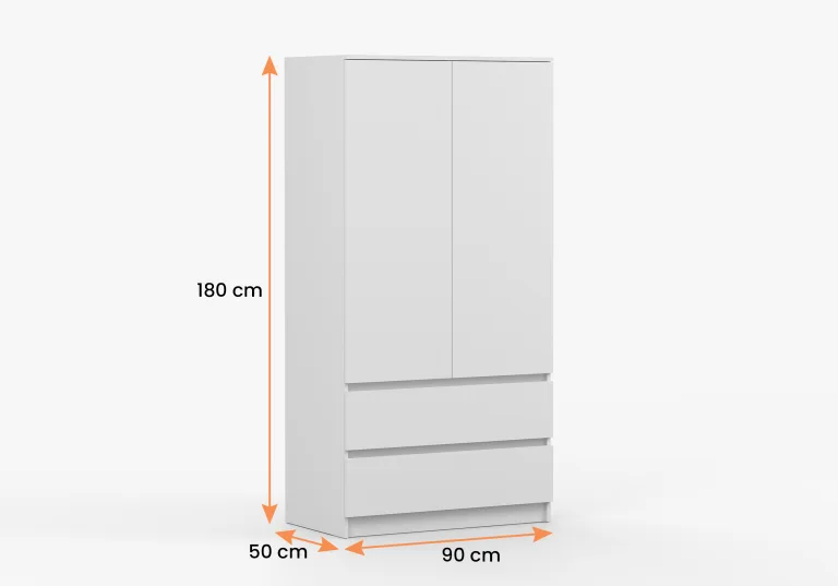 Garderobna omara Solo 2D2S - slika 8