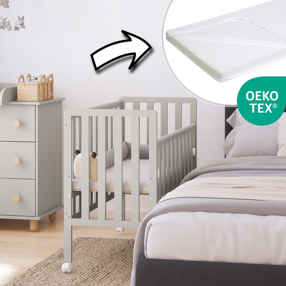 Posteljica Bambi 100x50 Kašmir - slika 5