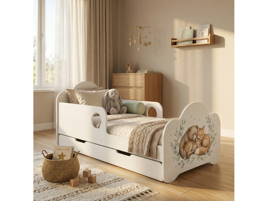 Otroška postelja Novula Gozdne živali - slika 4